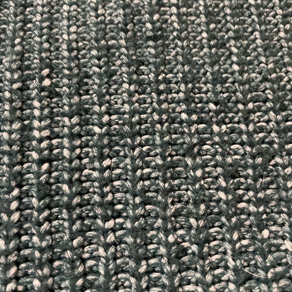 Maurices Mock Neck Tunic Sweater Pullover Teal Large - Picture 5 of 9